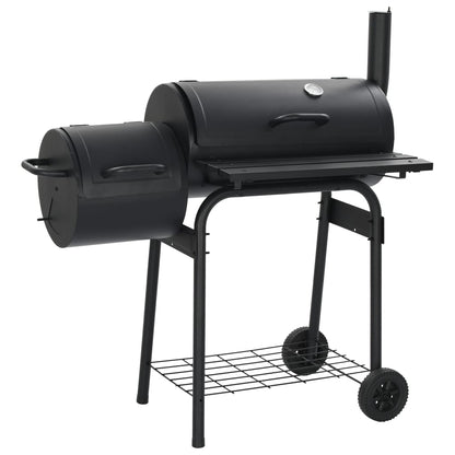 Barbacoa Clásica De Carbón Con Ahumador / Vetonek_3