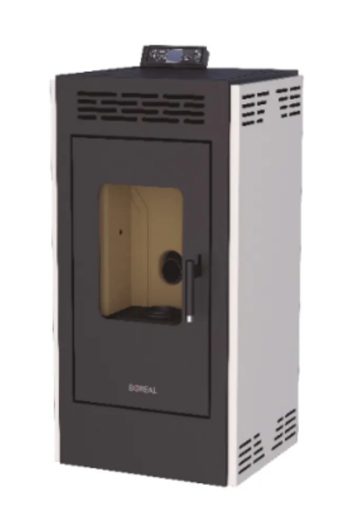 Bricosol Estufa De Pellet Boreal 9 Kw Marfil_0