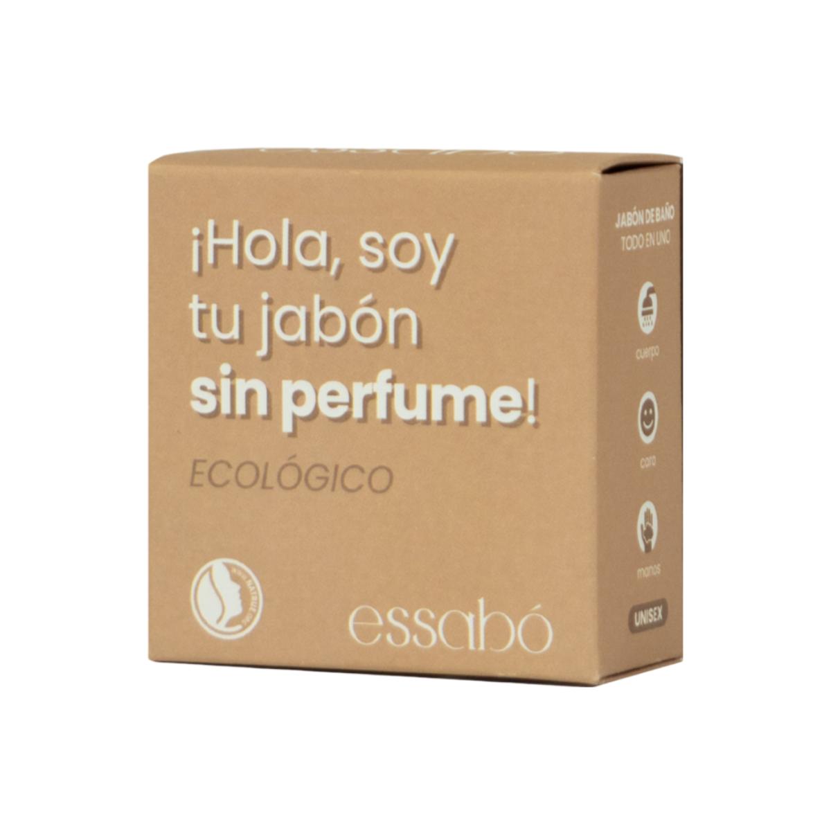 Sabonete Ecológico Essabó sem perfume, 120g
