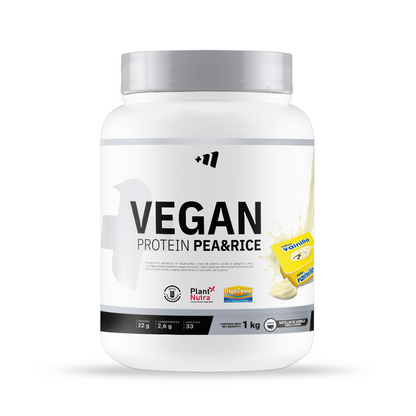 Vegan Protein Pea &amp; Rice (guisante Y Arroz) - 1kg - Vainilla - Proteína Vegana - Masmusculo_0