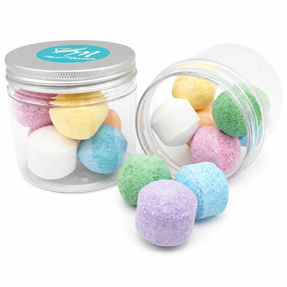 Tarro 7 Mini Bombas Efervescentes Para Manicura Y Pedicura - Ablandan Durezas, Uñas Y Cutículas - Aroma Surtido_1