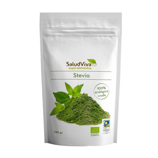 Estévia em Pó Orgânica, Salud Viva, 100g
