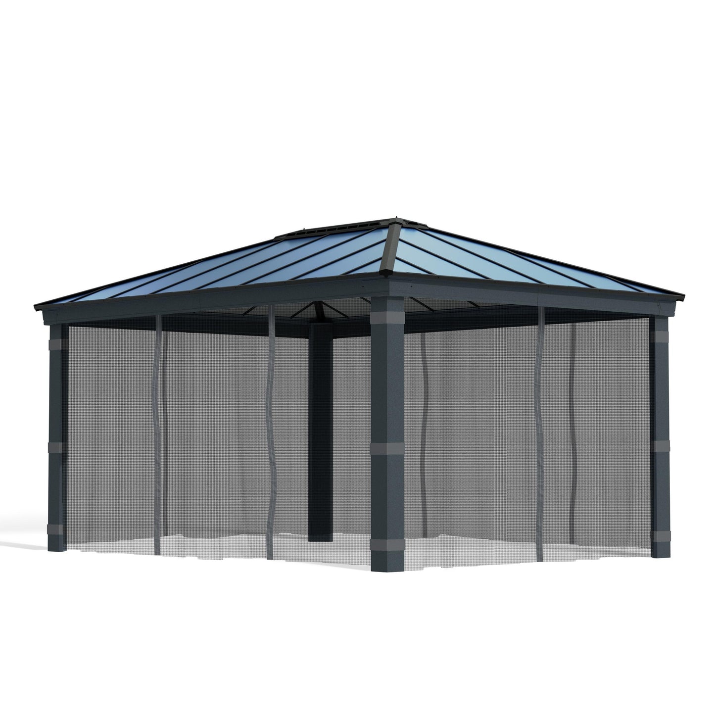 Conjunto mosquiteiro para gazebo Dallas 360x843 cm 