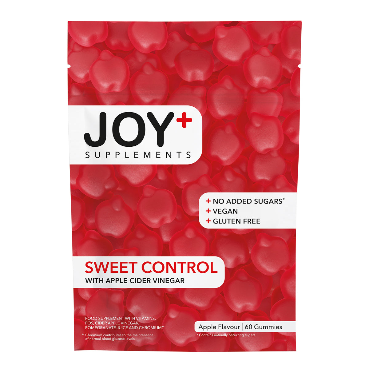 Gummies Sweet Control (Vinagre Manzana) 60 uds JOY+