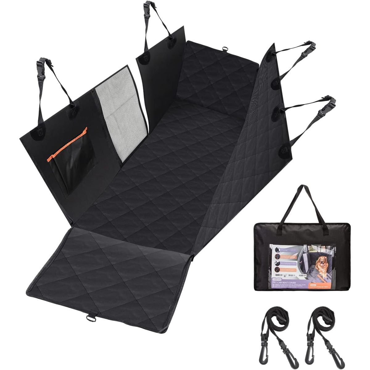 Capa para cadeira de cão proteção para automóvel 147 x 137 cm