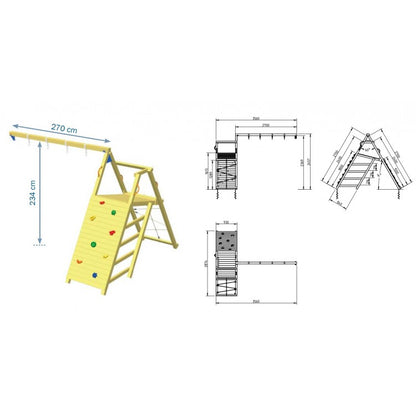 Parque Infantil Masgames Beach Hut Xl Con Challenger._4