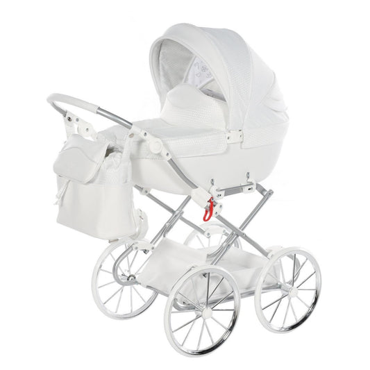 Carro De Muñecas Dolce Classic_white-silver_0
