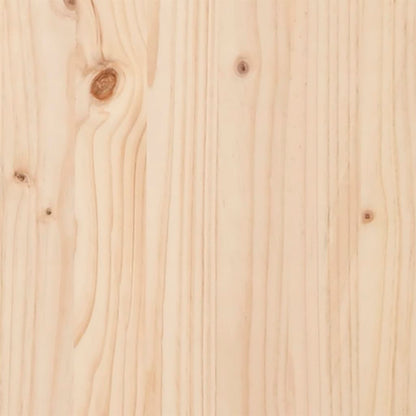 Tumbona De Madera Maciza De Pino 205x80x31,5 Cm / Vetonek_1
