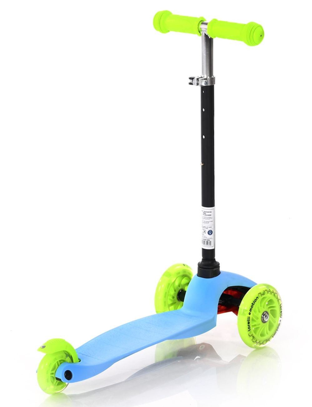 Patinete Infantil Con Luces En Las Ruedas Mini Blue+green_1