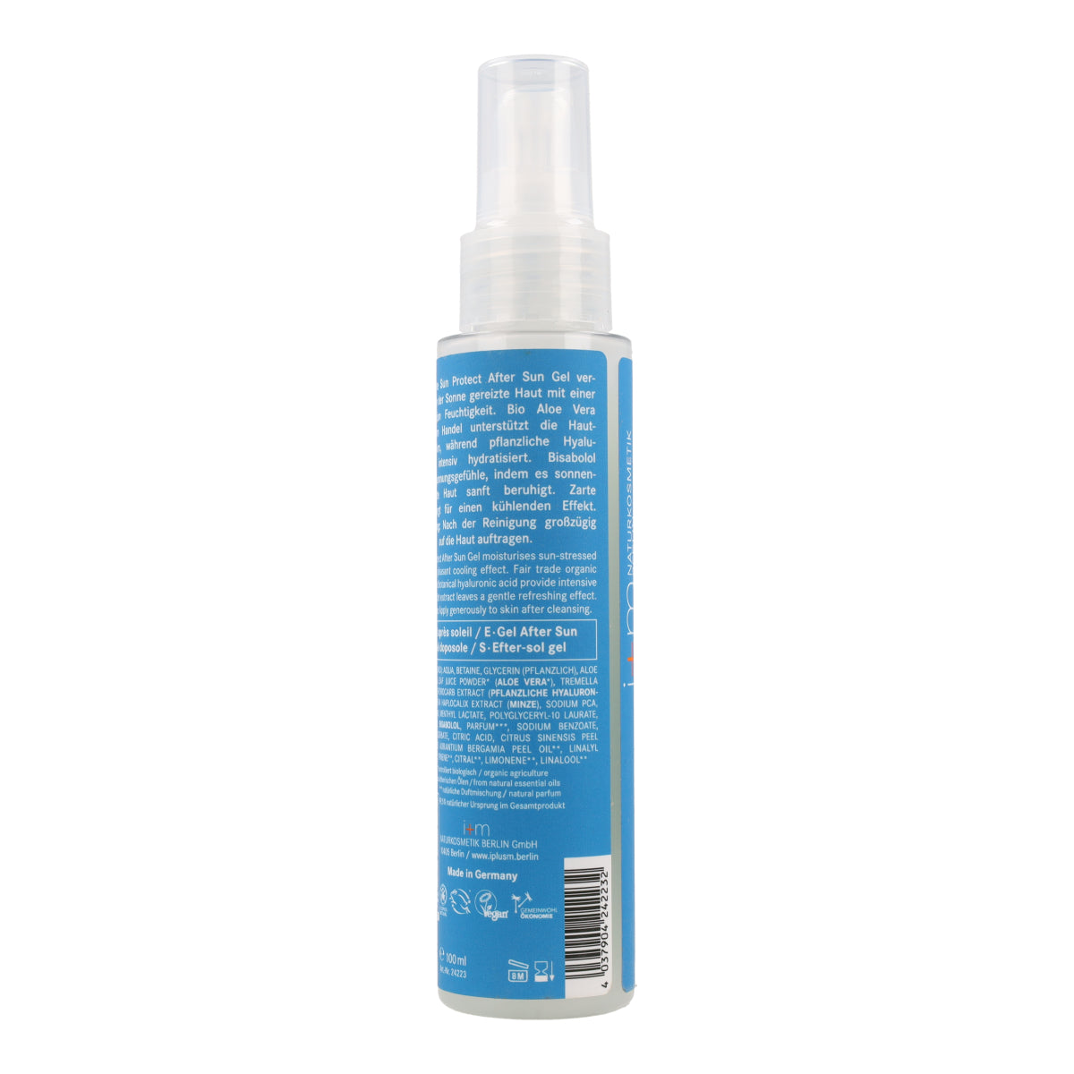 Gel Pós-Sol Natural Cuidado I+M 100ml