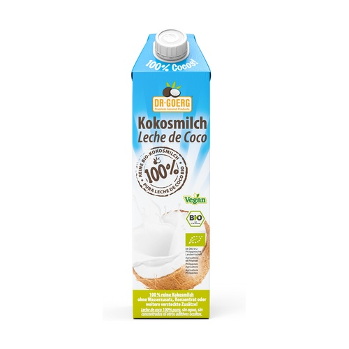 Dr. Goerg Leite de Coco Biológico para Cozinhar 1L