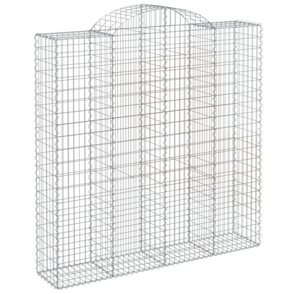 Cestas De Gaviones 11 Uds Forma De Arco Hierro 200x50x200/220cm_2