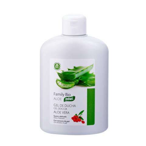 Gel de banho orgânico de aloé vera Santiveri 400 ml