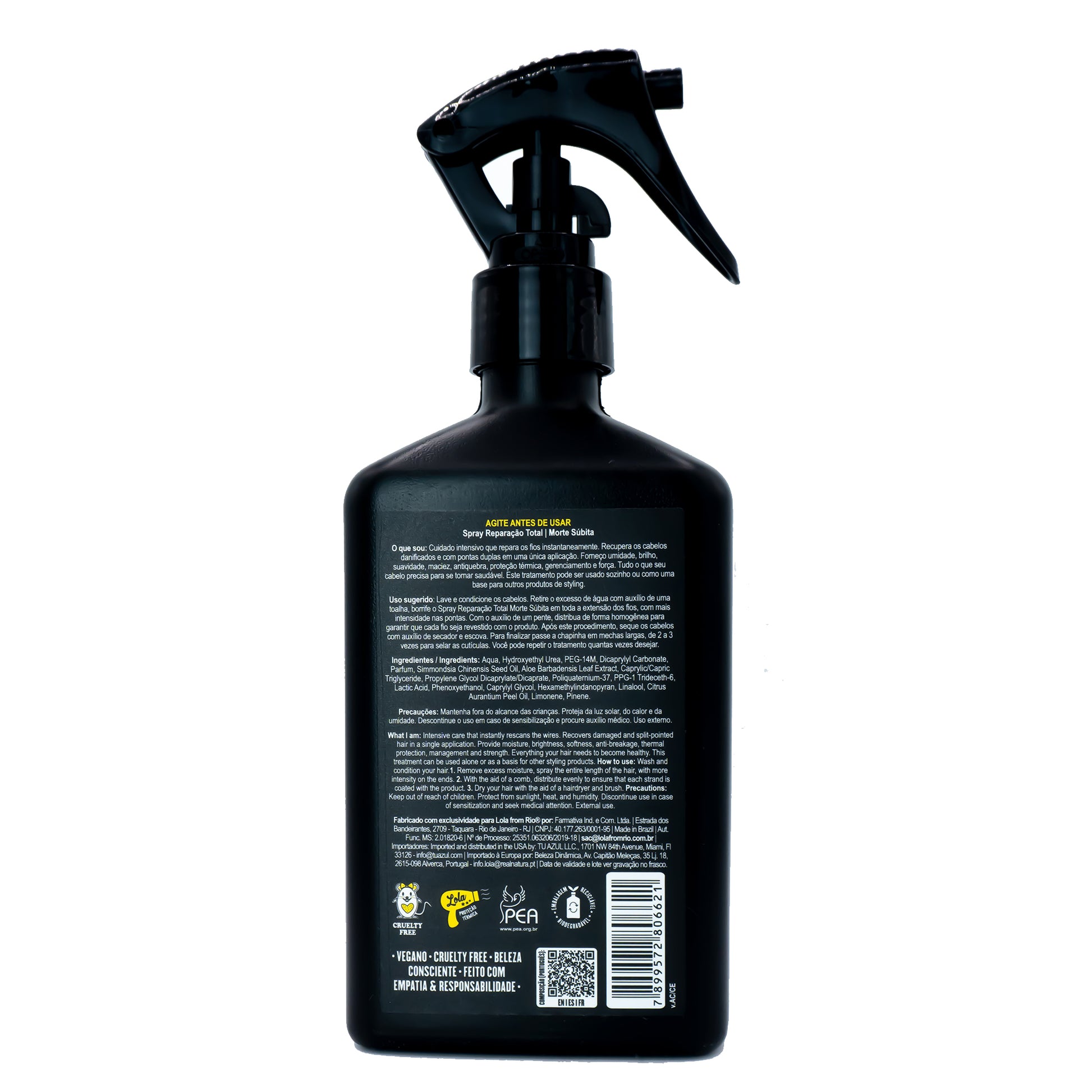 Spray Reparaçáo Total Morte Súbita Lola Cosmetics 250ml_2