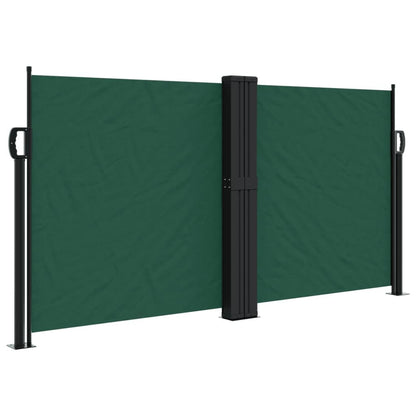Vidaxl Toldo Lateral Retráctil Verde Oscuro 120x600 Cm_0