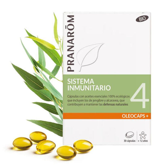 4 sistema imunitário BIO Pranarom 30 cápsulas