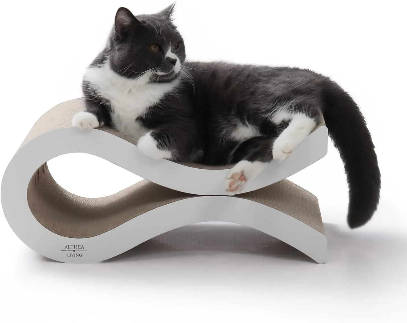 Rascador Para Gatos Ondulado, Cartón Corrugado, Reversible_0