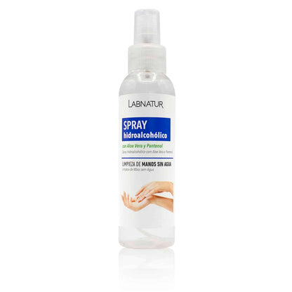 Spray Hidroalcohólico Aloe Vera 125 ml Labnatur| Higiene de Manos | Limpieza con Aloe Vera | Cuidado Refrescante_0