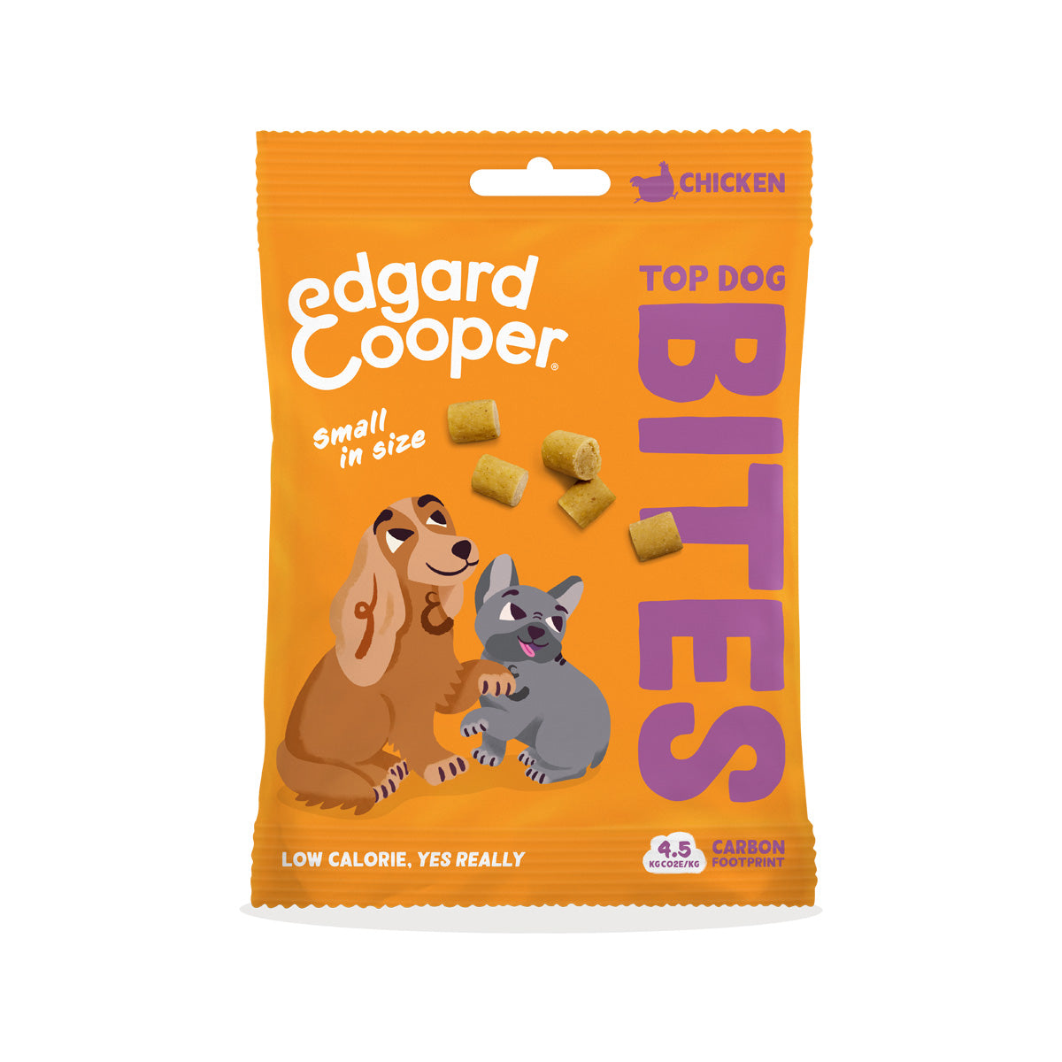 Edgard &amp; Cooper Pedaços de Frango Pequenos 50g