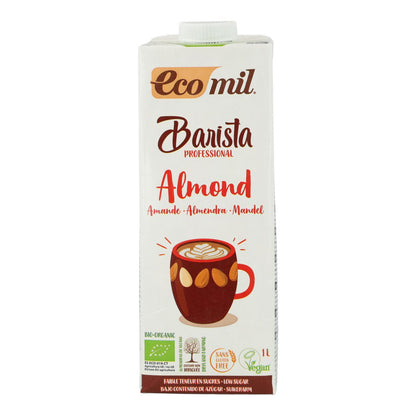 Bebida de Amêndoa Vegetal Barista BIO EcoMil 1 L