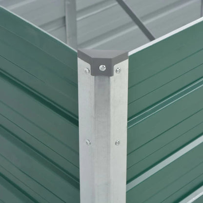Arriate De Jardín De Acero Galvanizado Verde 240x80x45 Cm_5