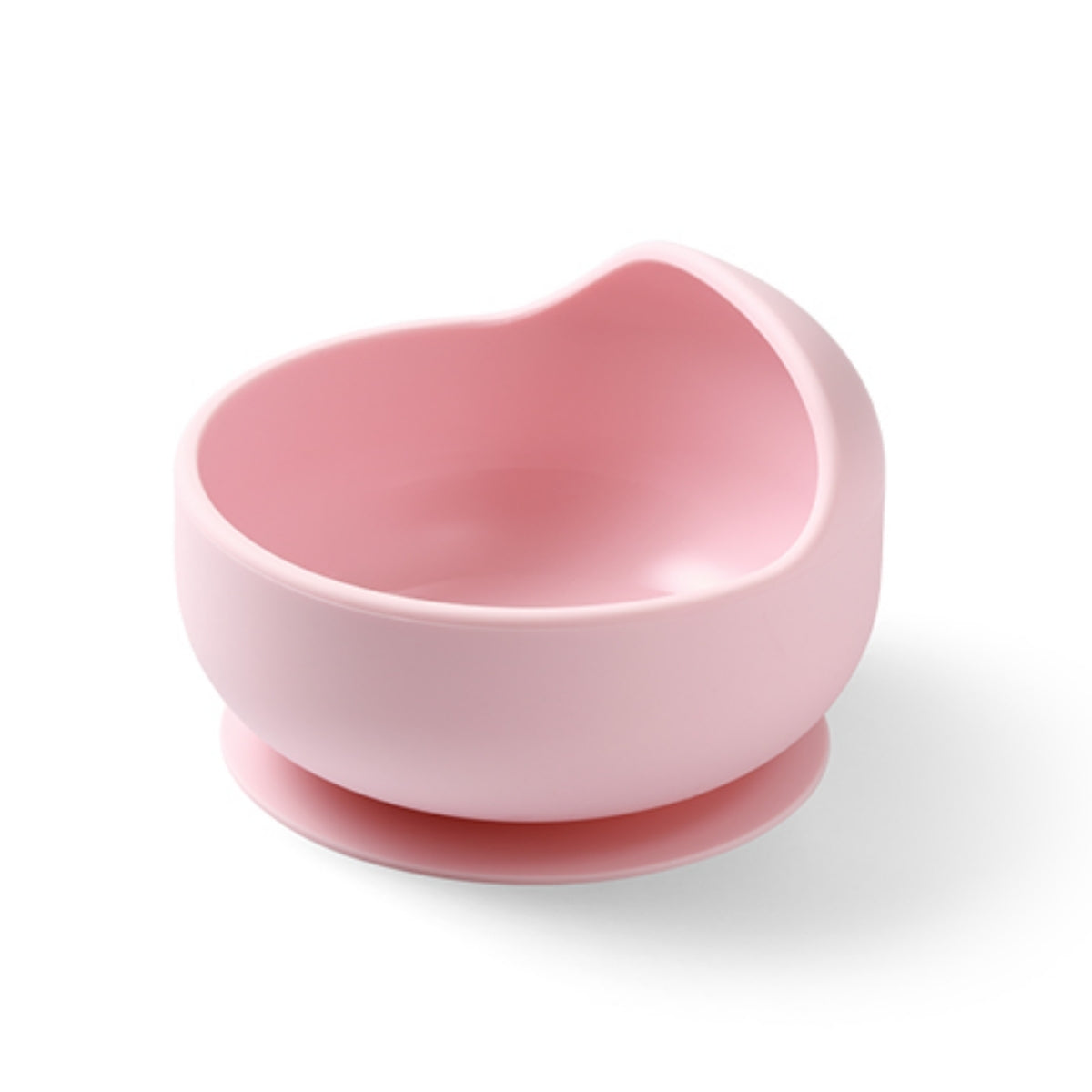 Bowl Silicona Con Ventosa Para Bebés Rosa_0