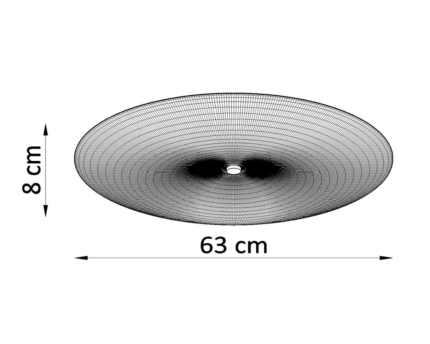 Aplique De Techo Fusion 630, E27_4