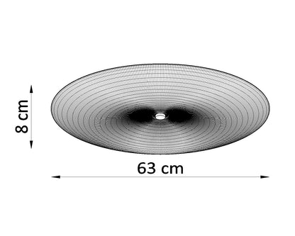 Aplique De Techo Fusion 630, E27_4