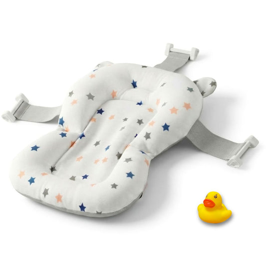 Bathby Cojín De Baño Antideslizante Con Estampado De Estrellas Para Bebés, Cómodo Y Seguro_0