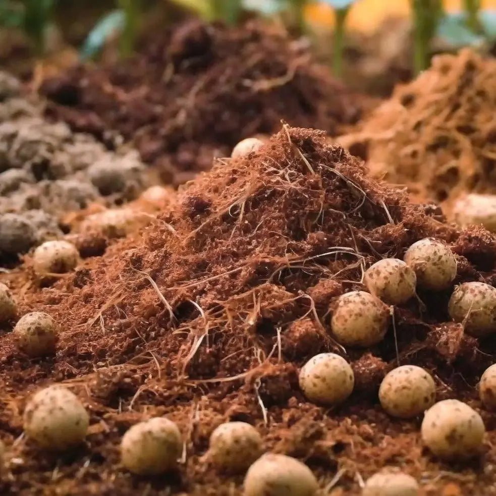 Sustrato Hidropónico | 60% Fibra Coco Y 40% Arcilla Expandida / Big Bag 1000 L._0