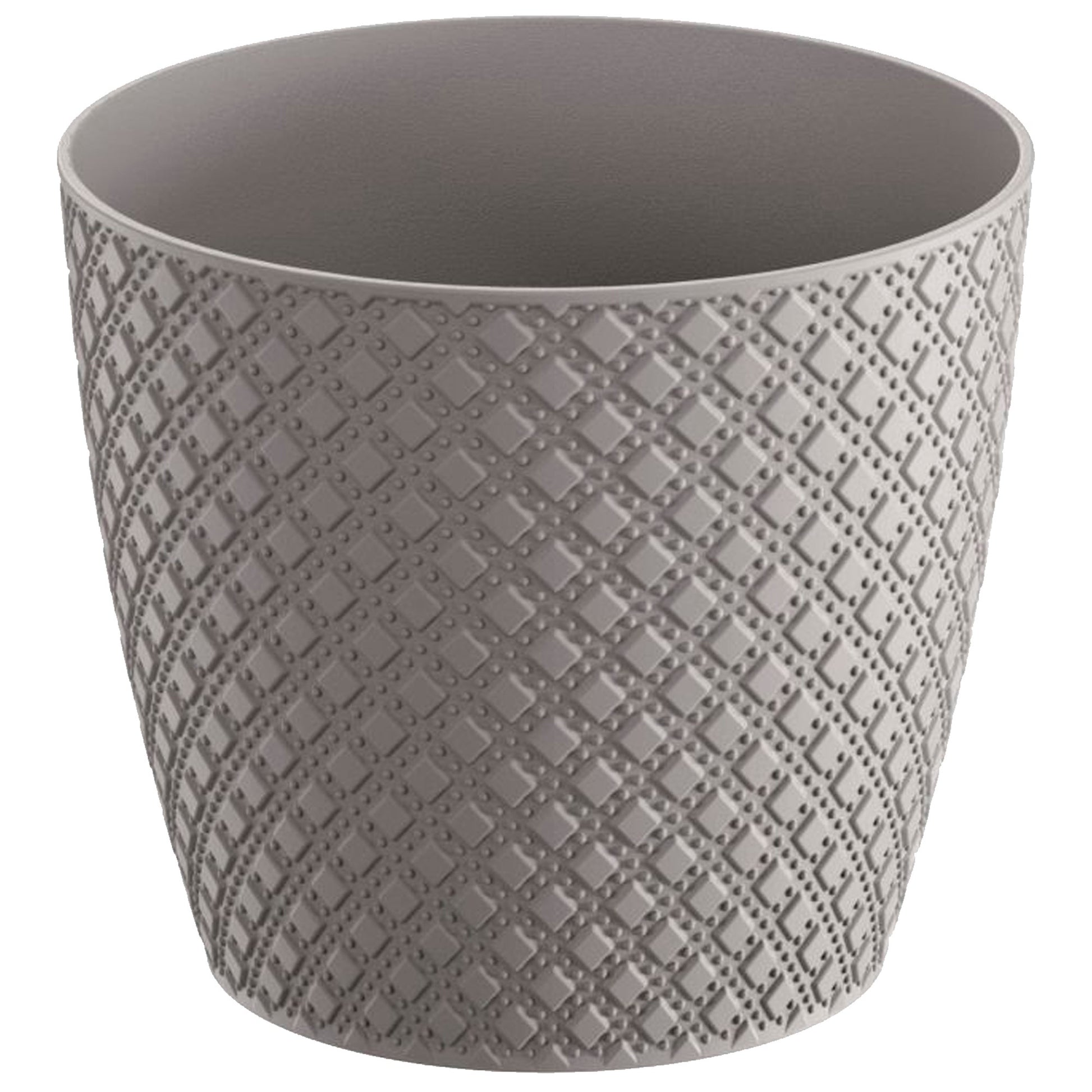 Maceta Orient 9l., Dimensiones (mm) 258x258x229, Color Gris Piedra_0