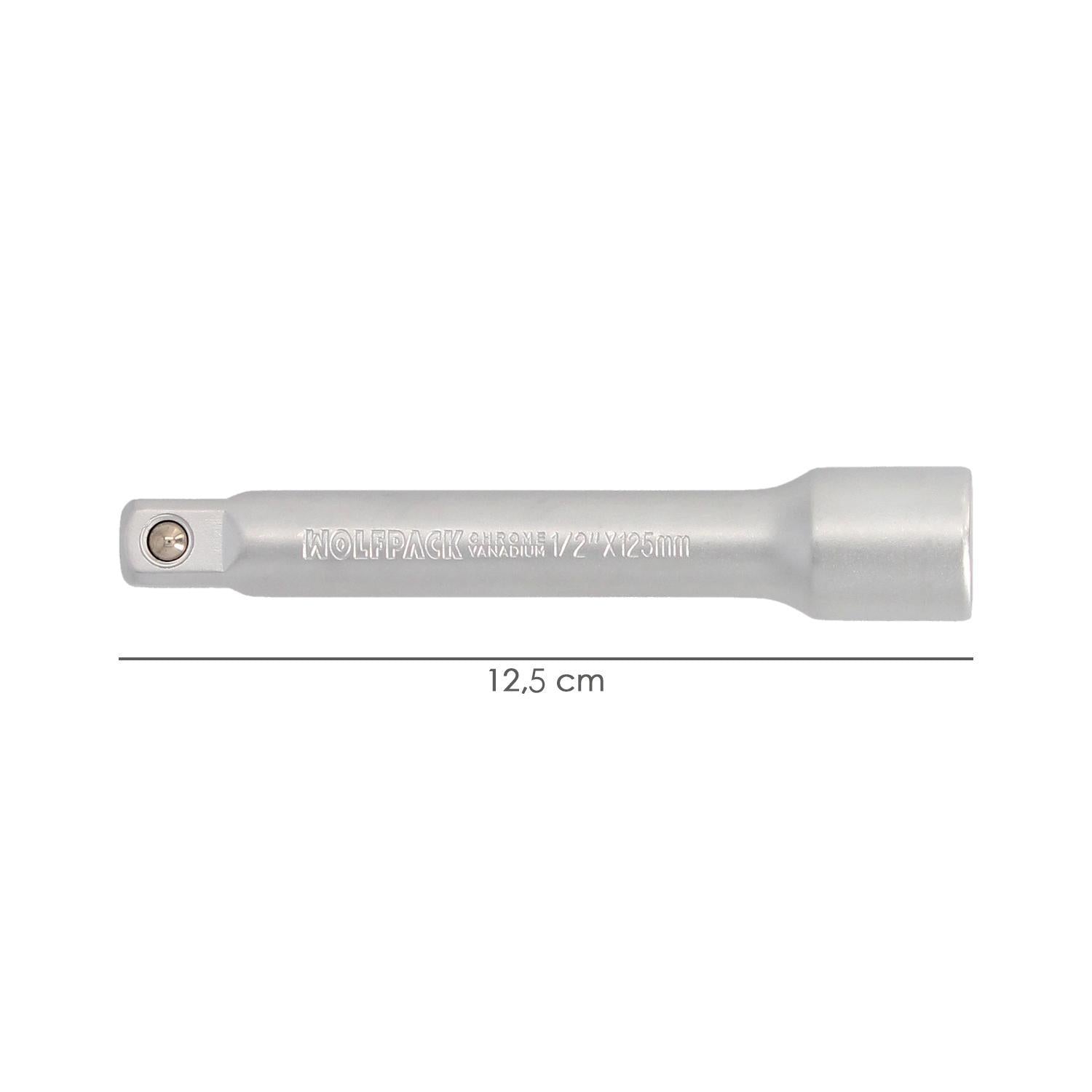 Alargadera Llave De Vaso Cuadradillo 1/2 Longitud 125 Mm. Acero Cromo Vanadio_1