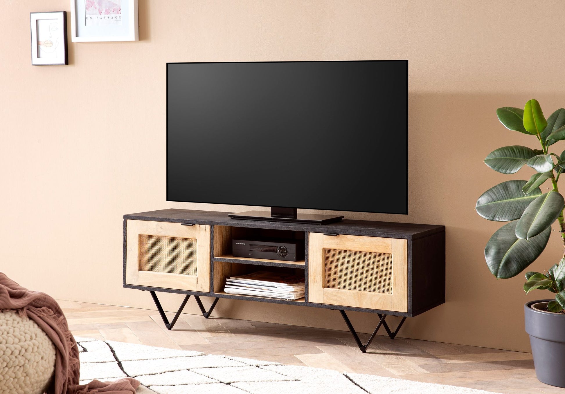 Mueble De Tv Urbano Y Moderno Modelo Wl6.795_2