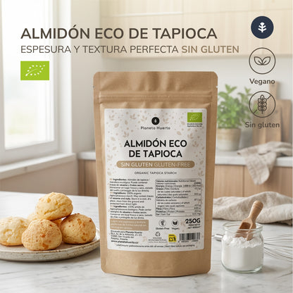 Amido de Tapioca Sem Glúten ECO Planeta Huerto 250 g