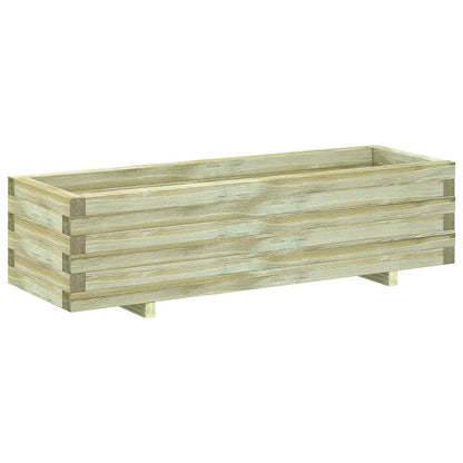 Arriate Rectangular Madera 120x40x30 Cm_1