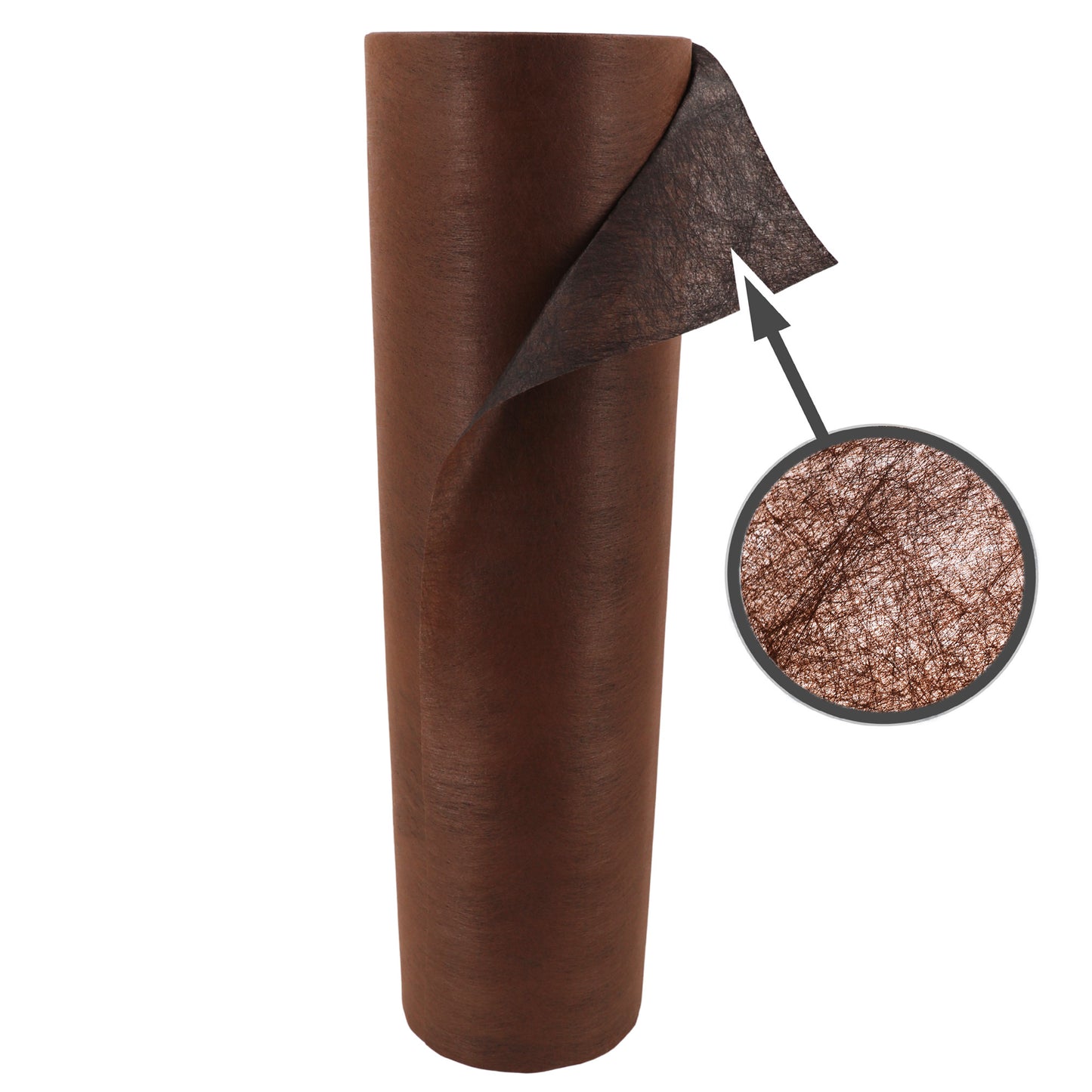 250m X 1m Malla Antihierbas Marrón 125 G/m² – Garantía De 25 Años, Permeable Y Resistente_1