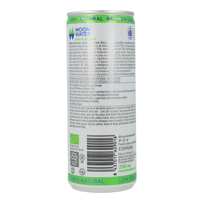 Refrigerante Bio Moon Water de Limão e Gengibre Lata de 33 cl 