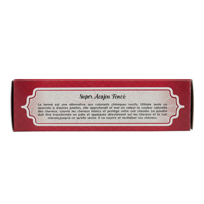 Henna em pó mogno super escuro Radhe Shyam 100 g