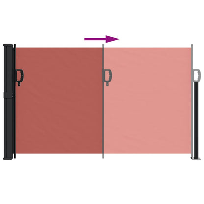 Vidaxl Toldo Lateral Retráctil Terracota 117x300 Cm_4