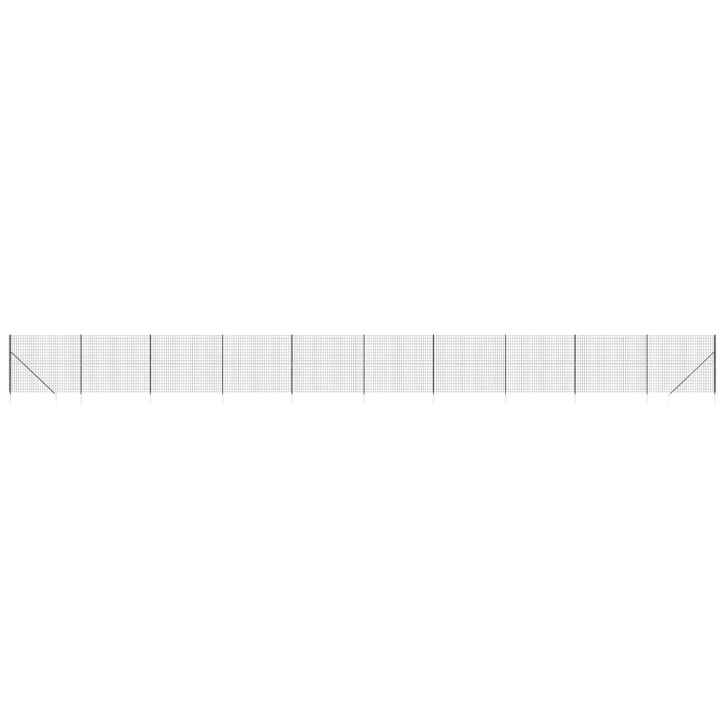 Cerca De Alambre Con Pinchos De Anclaje Gris Antracita 1,8x25 M / Vetonek_1