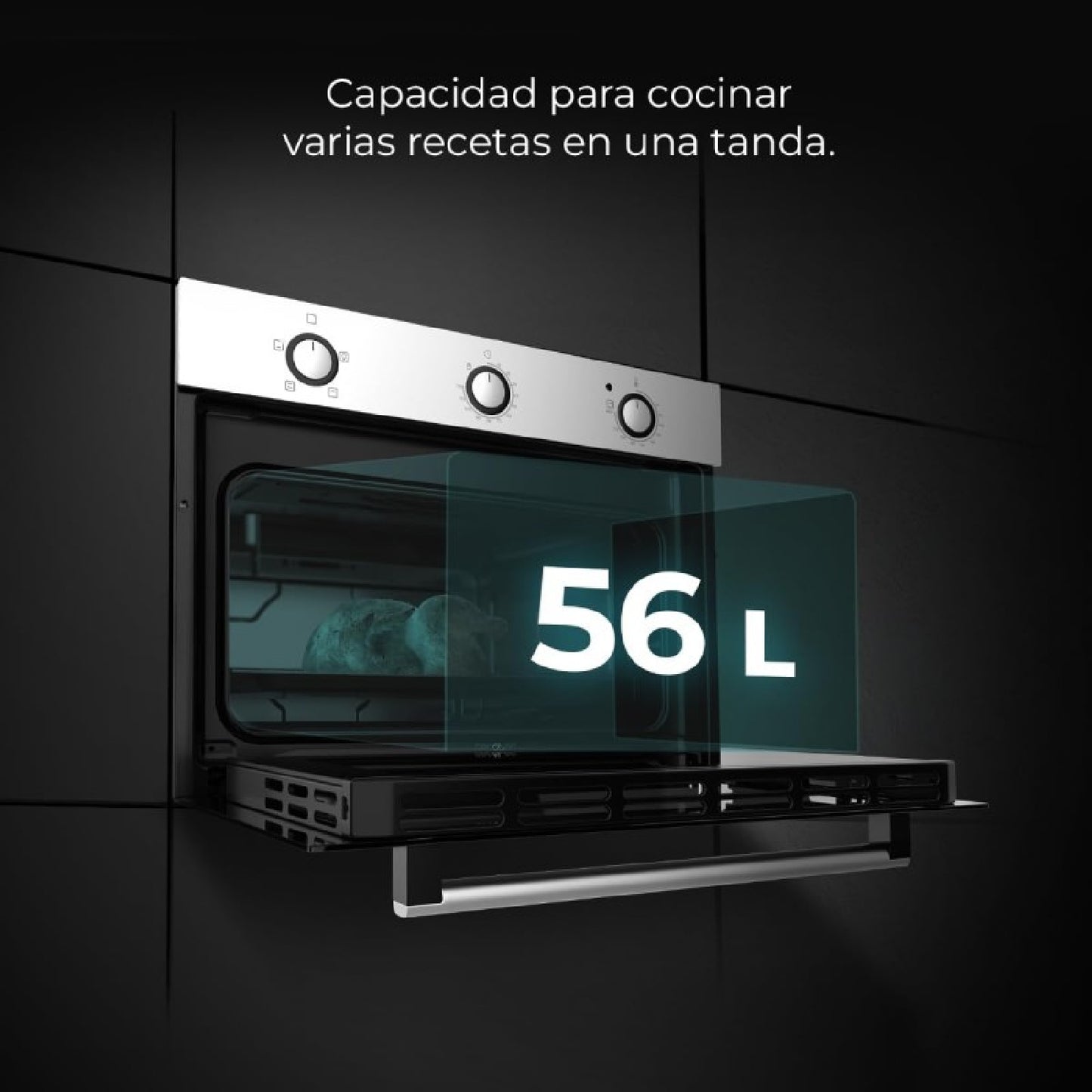 Cecotec Horno Convencional Bolero Hexa C134500 Glass Black A_1
