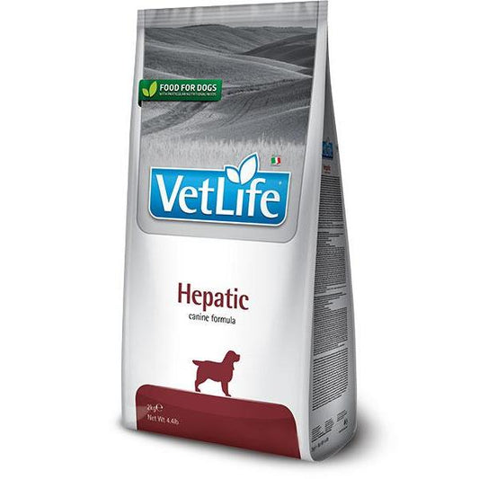 Vet Life Fórmula Canina Alimento Hepático Veterinário para Cães Farmina 12 kg