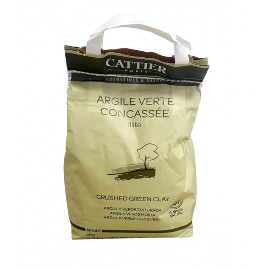 Argila verde Illita britada Cattier 3 kg