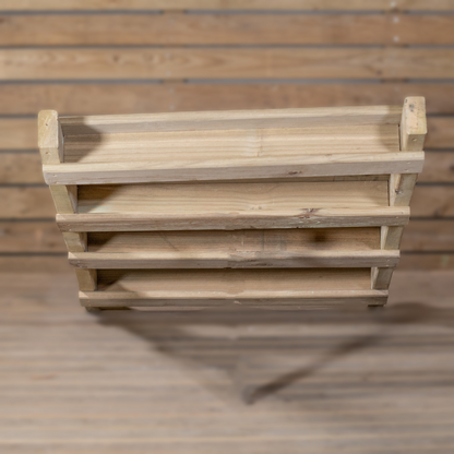 Huerto Urbano Liora Vertical de Madera Tratada VidaHuerto 80x13x150