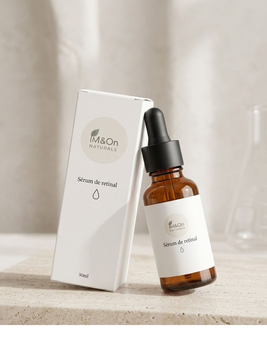 Sérum Facial con Retinal, Ácido Hialurónico y Aceite de Argán 30 ml | Antiedad de Noche | M&On Naturals_5