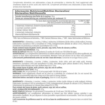 Bcaa + Glutamina Kyowa® - 500g - Blue Dragon - Mejora La Resistencia - Masmusculo_5