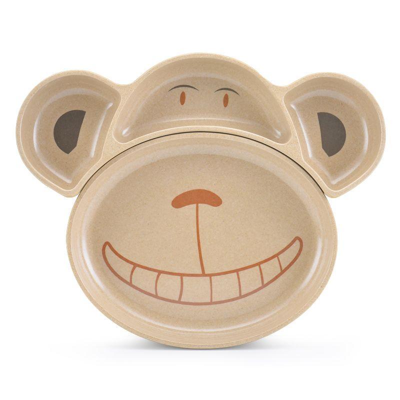 Prato Infantil Animal do Husk
