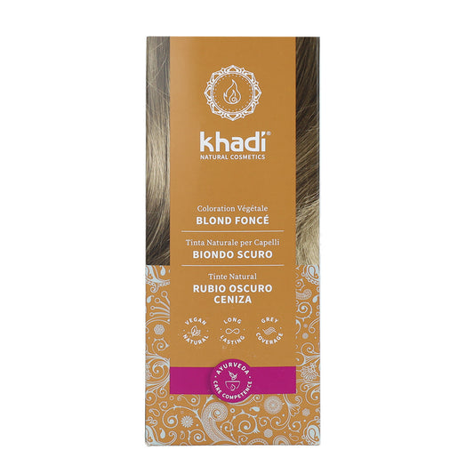 Khadi Natural Tintura Loiro Escuro Acinzentado 100g
