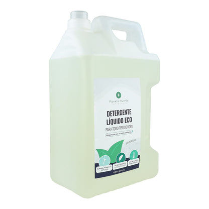 Detergente líquido para roupa Planeta Huerto ECO sem perfume 5 litros