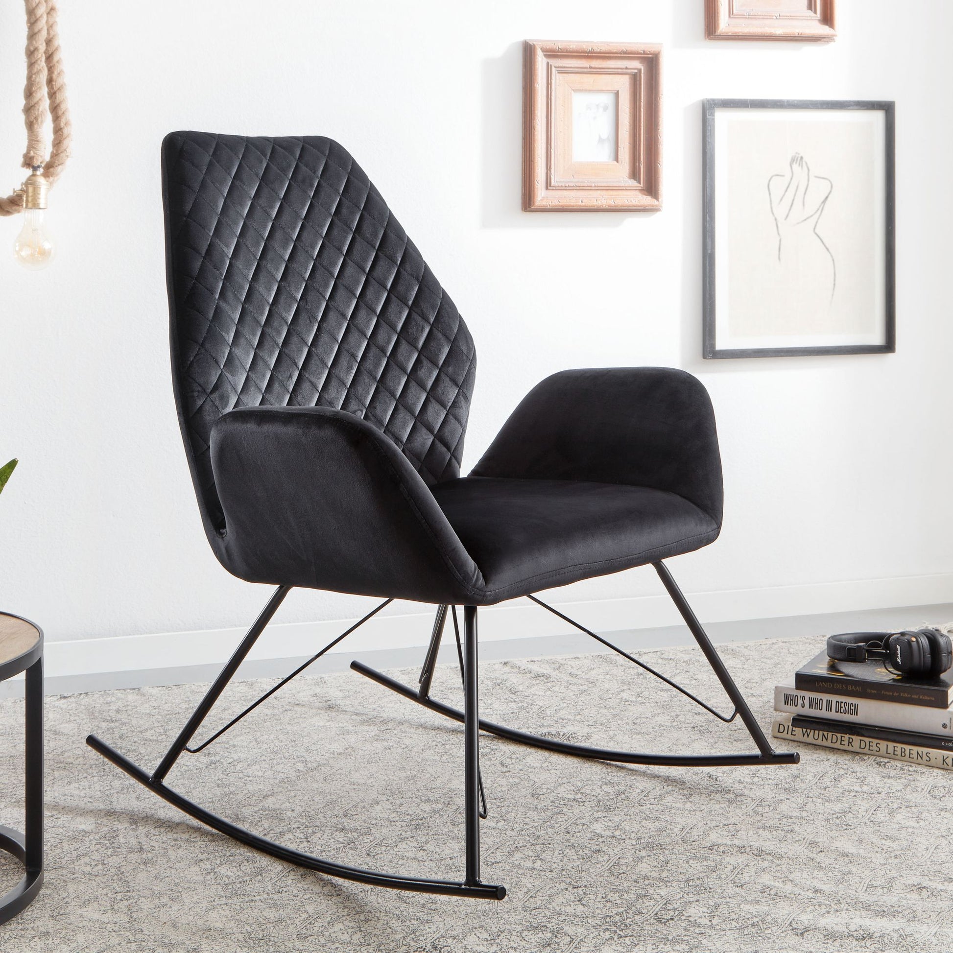 Mecedora Negra 73x94x84 Cm_1